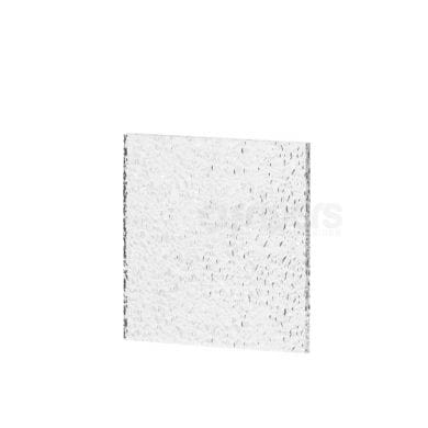 Acrylic Transparent Board FreePower PROPS 10x10cm Ice effect