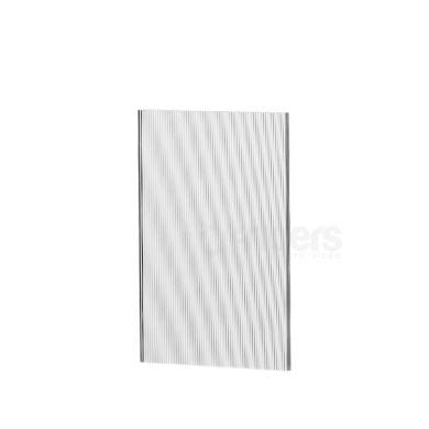 Acrylic Transparent Board FreePower PROPS 10x15cm Thin stripes effect