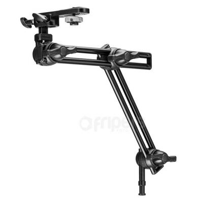 Double Articulated Arm Manfrotto 196B-2 with camera mount, 2-section