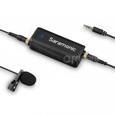 Audio adapter Saramonic LavMic with tie microphone