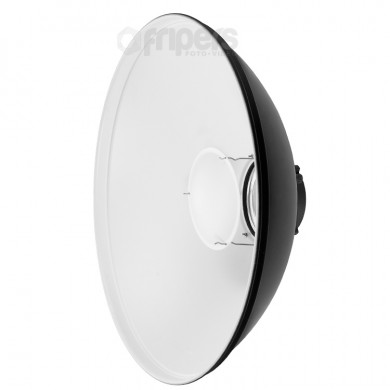 Beauty Dish Reflector Jinbei JB50-1 White 51 cm, bowens, with diffuser