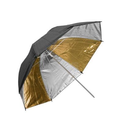 Bouncing Umbrella FreePower 85cm Silver / Gold coat