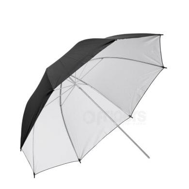 Bouncing Umbrella FreePower 90cm Black-White Rubber-White coat