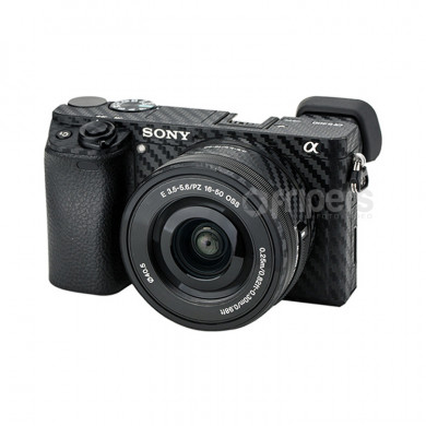 Camera Protective Film JJC KS-A6400CF Carbon for Sony A6400 + Sony 16-50 mm