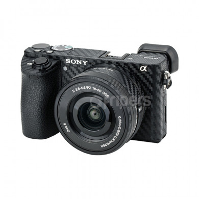 Camera Protective Film JJC KS-A6500CF Carbon for Sony A6500 + Sony 16-50 mm