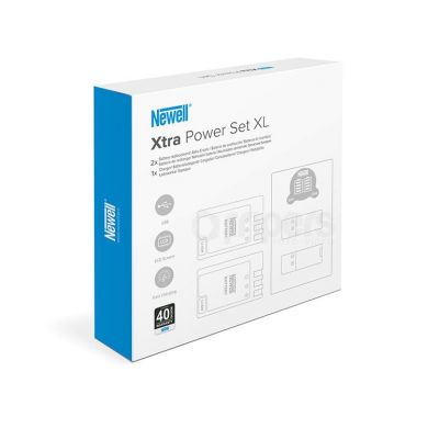 Charging Kit Newell Xtra Power Set XL LP-E17 replacement