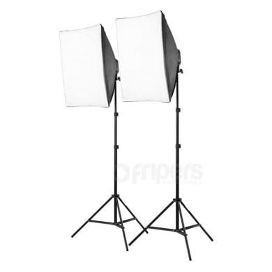 Continuous Light Kit FreePower 106 50x70cm SET 3200W 5500K, with light stand