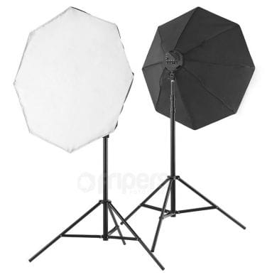 Continuous Light Kit Freepower 107 Octa 90cm SET 4000W 5500K with light stand