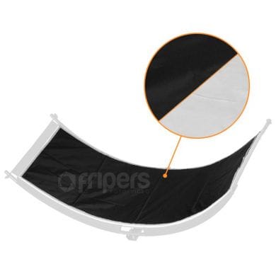 Curved Board Surface FreePower 180cm Silver/Black