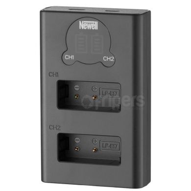 DL-USB-C Dual Battery Charger Newell LP-E17 for Canon