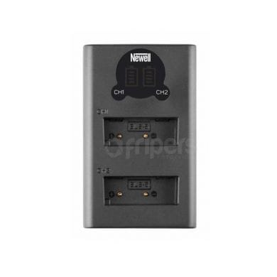 DL-USB-C Dual Battery Charger Newell PS-BLS5 Fuji replacement