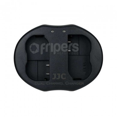 Dvoukanálová nabíječka JJC Dual USB pro baterie EN-EL15, EN-EL15a