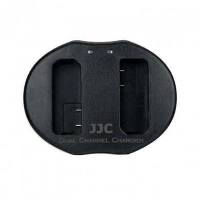 Dvoukanálová nabíječka JJC Dual USB pro baterie EN-EL14, EN-EL14a