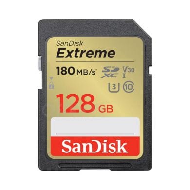 Karta pamięci SanDisk SDXC Extreme 128GB 180/90MB/s