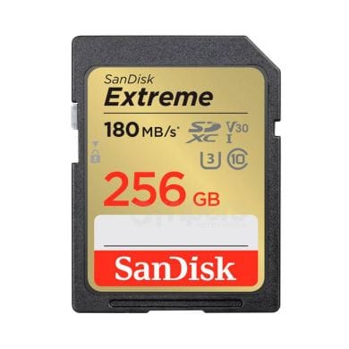 Karta pamięci SanDisk SDXC Extreme 256GB 180/130MB/s