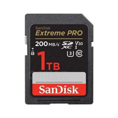 SDXC Memory Card SanDisk Extreme PRO 1TB 200/140MB/s