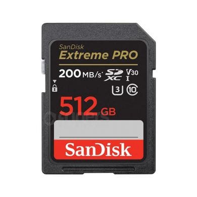 SDXC Memory Card SanDisk Extreme PRO 512GB 200/140MB/s