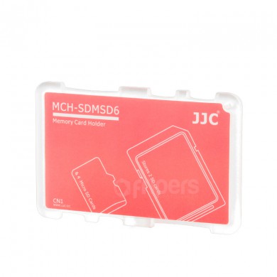 Krabička na kartu JJC SDMSD6CN pro karty SD a micro SD