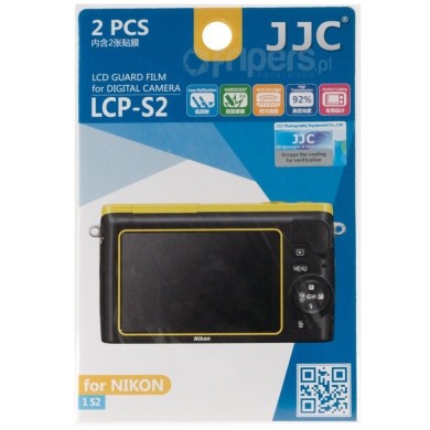 LCD kryt JJC Nikon 1 S2 polykarbonát