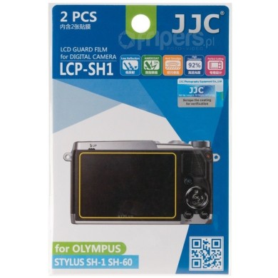 LCD kryt JJC Olympus Stylus SH-1 SH-60 polykarbonát