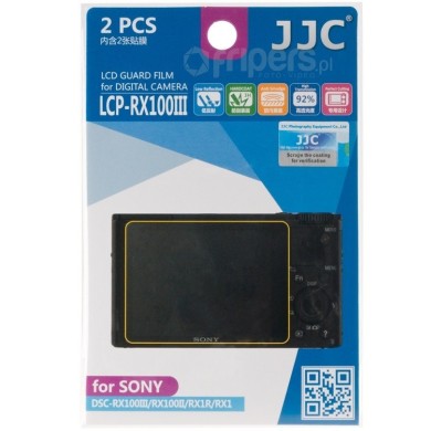 LCD kryt JJC Sony DSC-RX100II polykarbonát
