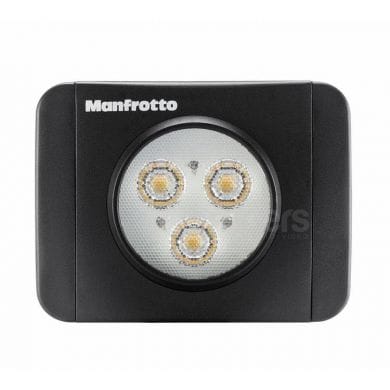 LED light Manfrotto Lumimuse 3 diodes + filters