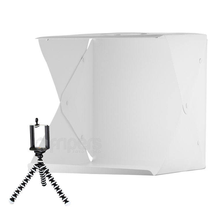 LED Light tent FreePower 40cm USB with 2 backgrounds and tripod