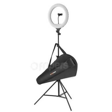 LED Video Kit FreePower 30W RING SET ring lamp, light stand, cover