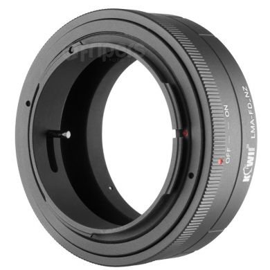 Lens Converter JJC with Nikon Z Body Mount for Canon FD Lenses