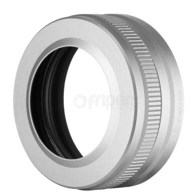 Lens Hood JJC F-WX100V Silver with UV filter