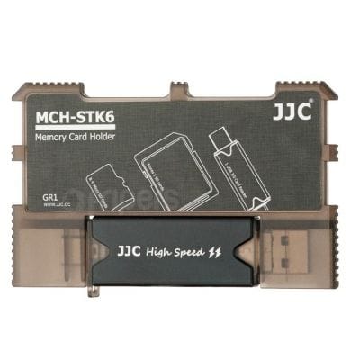 Memory Card Holder JJC MCH-STK6GR with USB 3.0 Card Reader