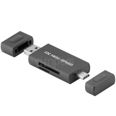 Memory Card Reader JJC USB / USB-C SD i microSD (SDXC, SDHC)