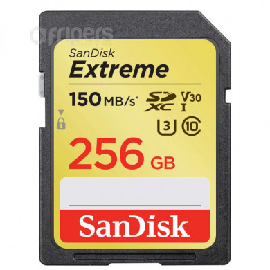 Paměťová karta SanDisk SDXC Extreme 256 GB 150 MB/s