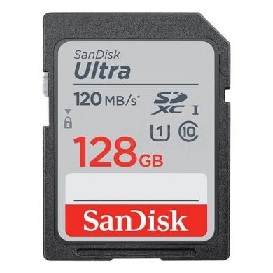Memory Card SDXC SanDisk Ultra 128 GB 120 MB/s