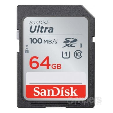 Memory Card SDXC SanDisk Ultra 64 GB 100 MB/s