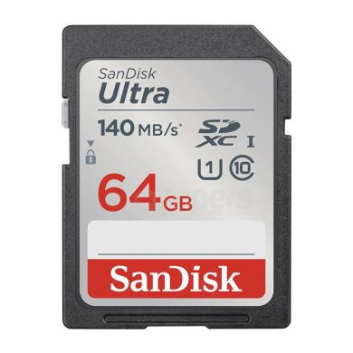 Memory Card SDXC SanDisk Ultra 64GB 140MB/s