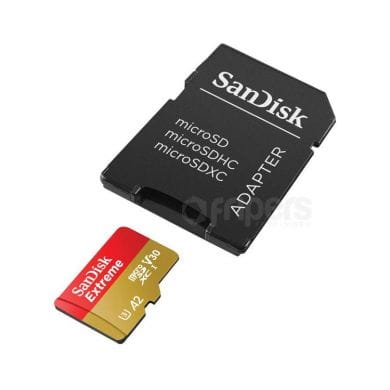 microSDXC Memory Card SanDisk Extreme 256GB 190/130MB/s