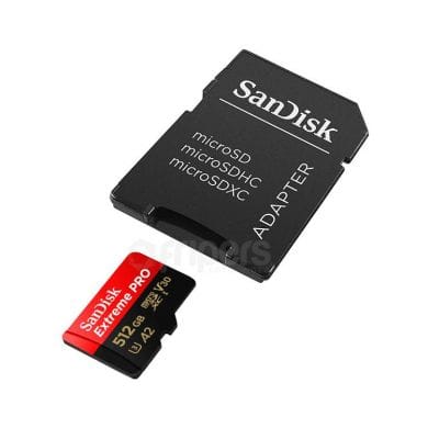 microSDXC Memory Card SanDisk Extreme PRO 512GB 200/140MB/s