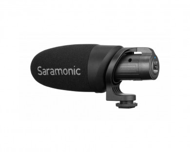 Mikrofon pojemnościowy Saramonic CamMic+ do aparatów, kamer, smartfonów