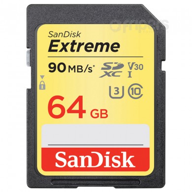 PamĚŤová karta SanDisk SDXC Extreme 64 GB  