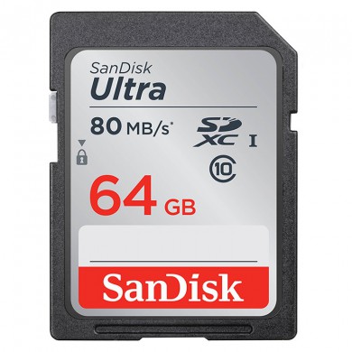 Paměťová karta SanDisk SDXC Ultra 64 GB 80 MB / s  