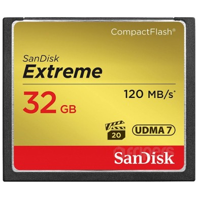 Paměťová karta SanDisk UDMA 7 CF Extreme 32 GB  