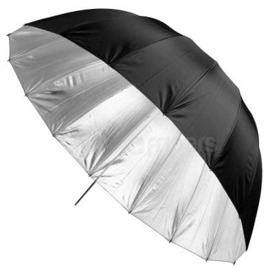 Parabolic Umbrella FreePower 16K 130cm, silver