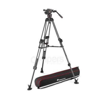 Photo/video tripod Manfrotto 645 Twin Fast (Carbon) + Nitrotech 608