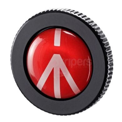 Quick release plate Manfrotto ROUND-PL for Compact Action tripods