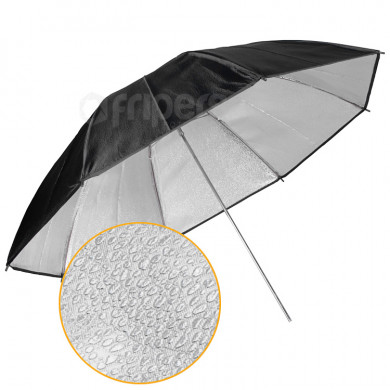 Reflexní deštník FreePower 100cm stříbrný lisované