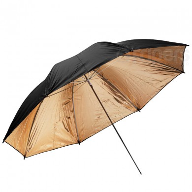Reflexní deštník FreePower 100cm černé a zlaté