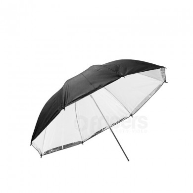 Reflexní deštník FreePower 80cm ZÁKLADNÍ Stříbro s vnitřním difuzor