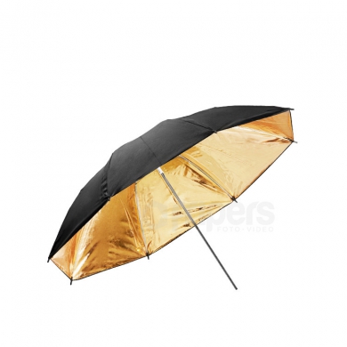 Reflexní deštník FreePower 80cm černé a zlaté