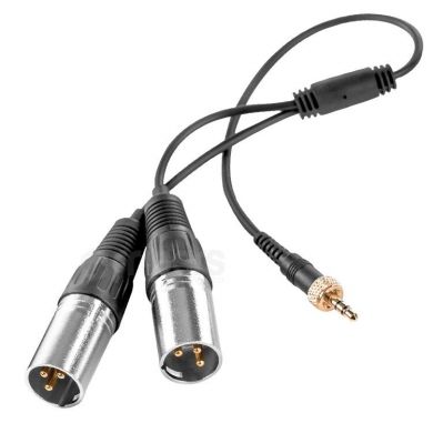 Rozgałęźnik audio Saramonic SR-UM10-CC1 mini Jack / 2 x XLR